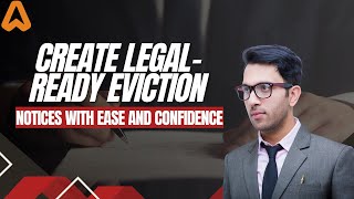 Create Legal-Ready Eviction Notices with Ease and Confidence