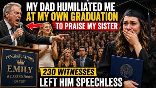 My Dad HUMILIATED Me at My Own Graduation to Praise My Sister — 230 Witnesses Left Him SPEECHLESS