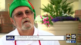 Chandler man has collected $32,000 ringing bell for Salvation Army