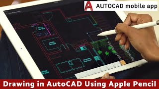 Drawing in AutoCAD Using Apple Pencil screenshot 5
