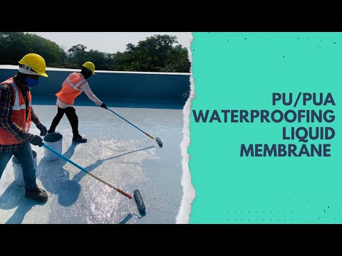 Terrace Waterproofing | Polyurethane waterproofing membrane on roofs | waterproofing