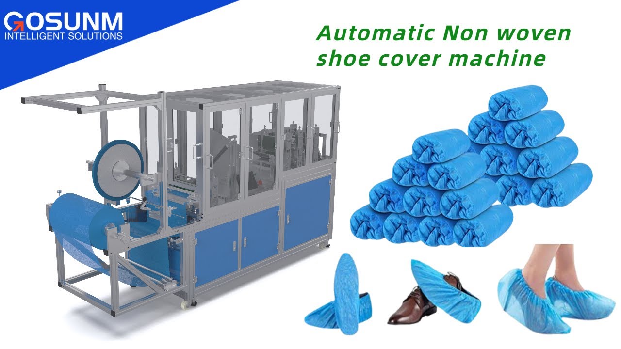 Non woven shoe cover machine,Automatic high efficient non woven machine(2023)