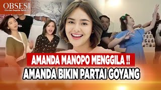 PARTAI GOYANG AMANDA MANOPO, BIKIN SEMUA CREW PADA JOGET BEGINI - OBSESI 23/09