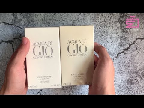 Video Cách phân biệt nước hoa GIO Trắng thật và giả - youtube