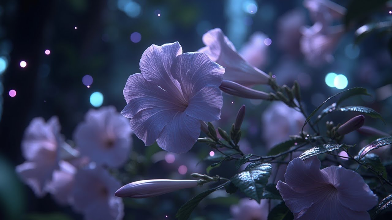 Музыка для Глубокого Сна и Расслабляющее Фортепиано, Мелодии Цветов ~ Спокойная Музыка для Фокуса