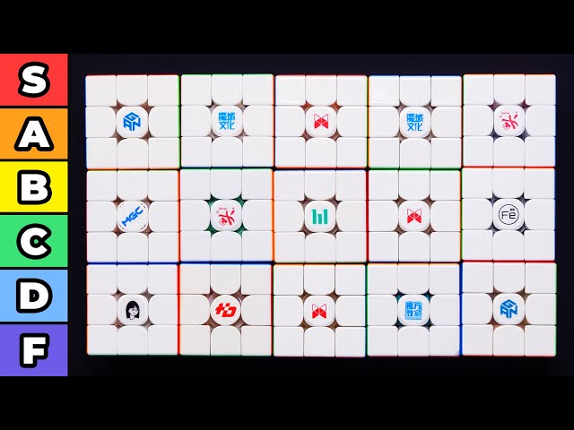 2025 3x3 Speedcube Tier List! - YouTube