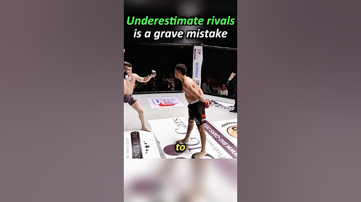 He became famous because he was punished#mma