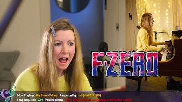 First Time Playing Big Blue from F-Zero on Piano!