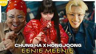 Video thumbnail of "CHUNG HA 청하 | 'EENIE MEENIE (Feat. Hongjoong of ATEEZ)' Official Music Video | Reaction"