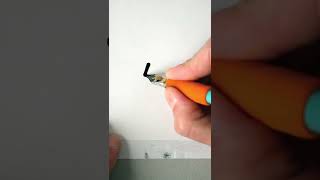 Learn Cursive Lowercase in 60 Sec with Sandro Bonomo using Speedball B-Series #shorts #calligraphy