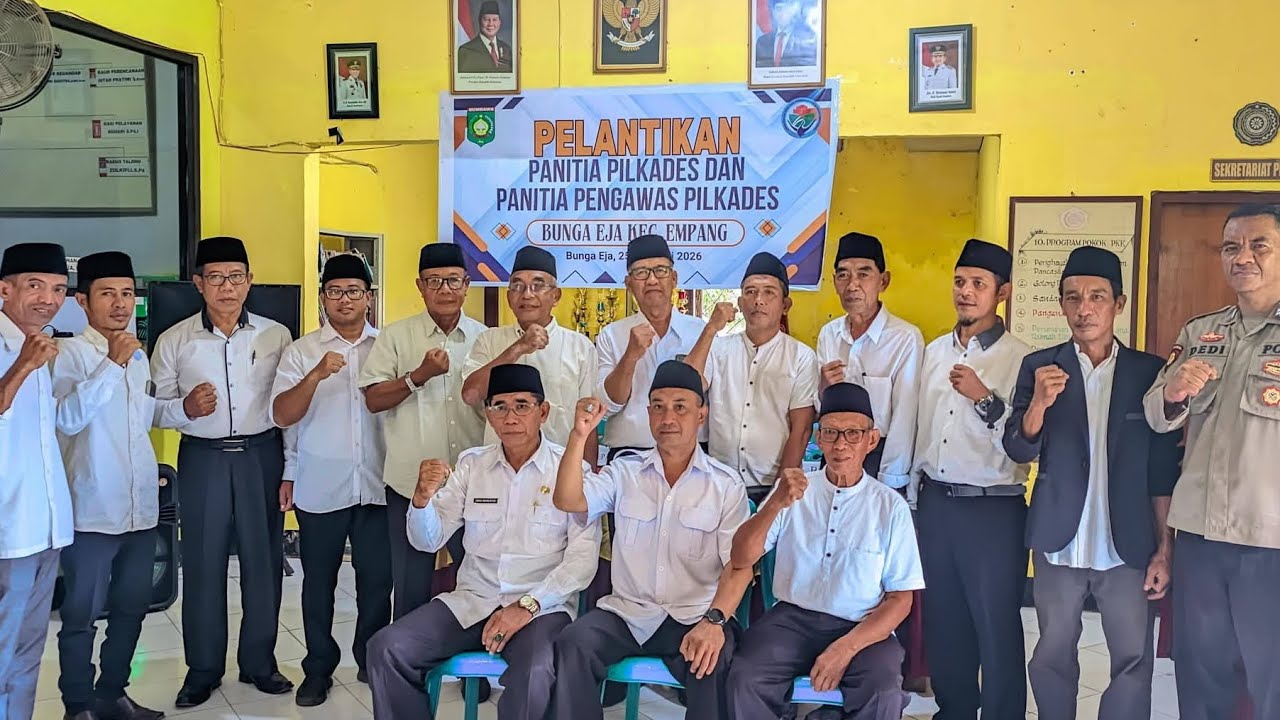 ПРИСЯГА КОМИТЕТА И РУКОВОДИТЕЛЕЙ ВЫБОРОВ ГЛАВЫ ДЕРЕВНИ БУНГА ЭДЖА @epjbulaeng