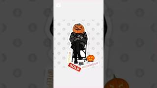 Stuck on Halloween stickers from TeePublic.com by #ellenhenryart