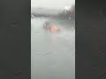 Wild video shows torrential rain on Route 50 in Bowie
