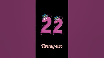 learning numbers from 21 to 25