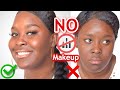 How To Look Good WITHOUT makeup (black women)| JWILLSCOOL