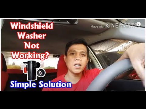 How Do I Know If My Washer Fluid Pump Is Bad