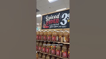 Fall Favorites from Trader Joes #food