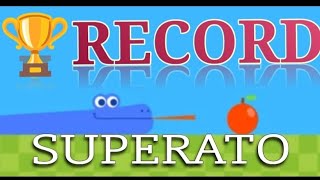 Snake Proviamo A Superare Il Record Di 30 Registrato Con Nuovo Registratore Schermo