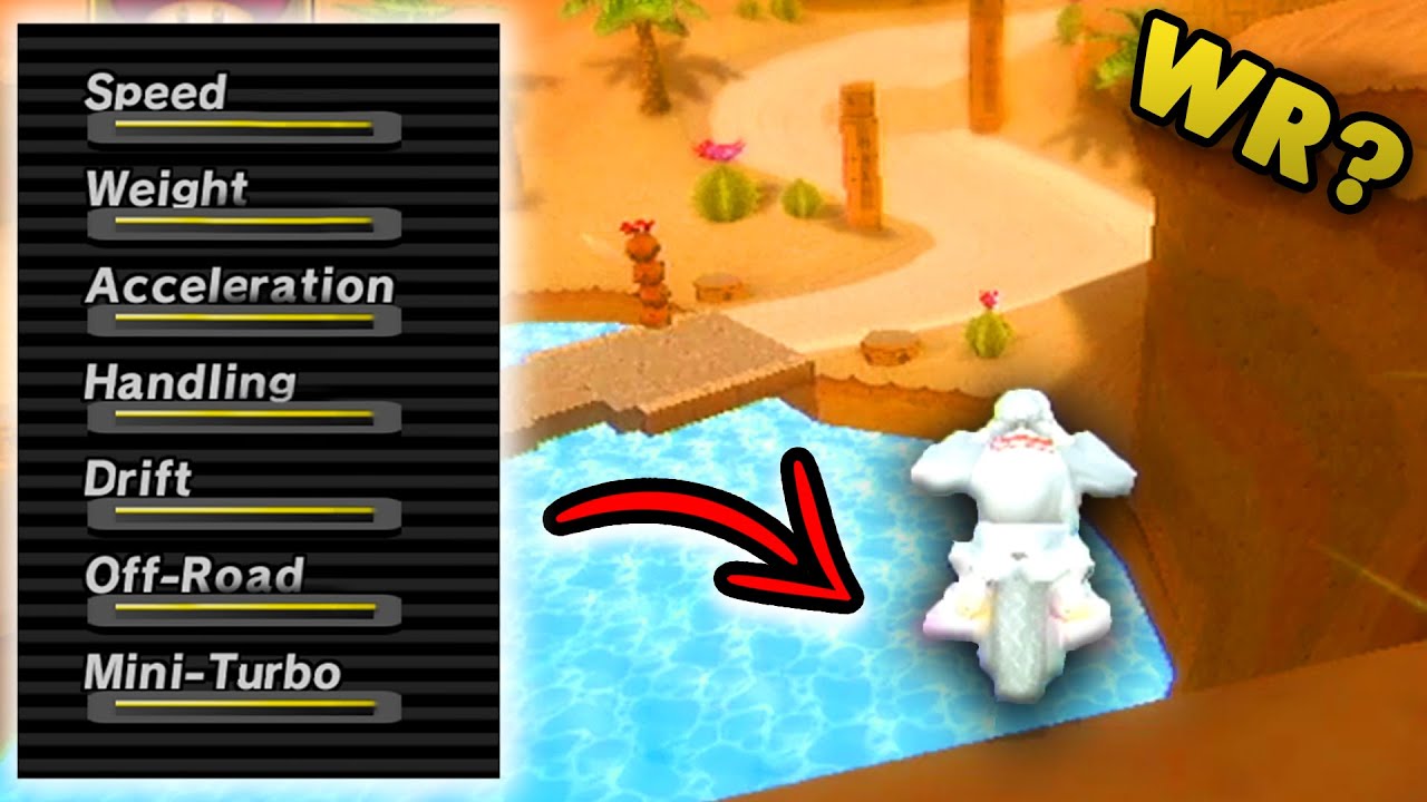 Breaking Every Mario Kart Wii World Record In 1 Try? (Max Stats, Wii Cups)