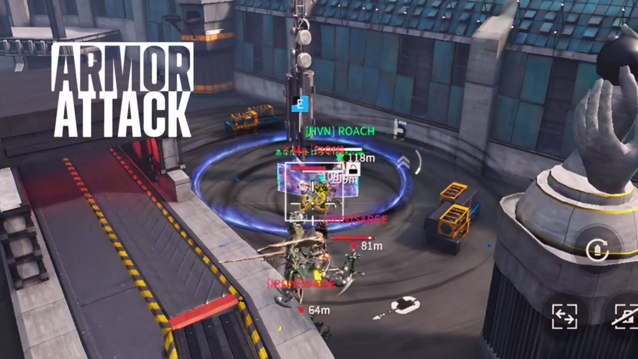 [HѶN vs IRON] Encountered a full IRON squad in a long time. 【Armor Attack】