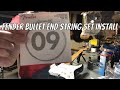 Fender bullet end string set install
