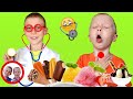 Doctor set toys to much ice cream pretend play by mike and jakedoctor kit    