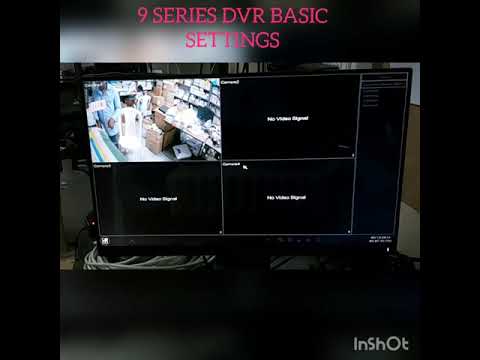 Easytech DVR 9 series basic settings