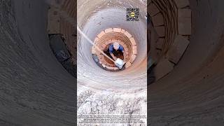 Traditional Brick Lining Process For Hand-Dug Water Wells