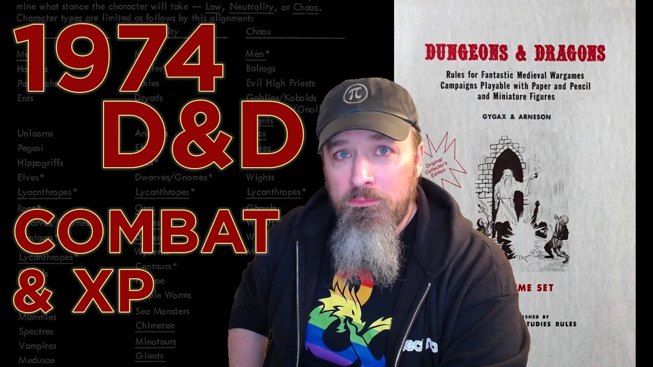 Let's Read 1974 D&D - Part 2: Combat & XP - YouTube