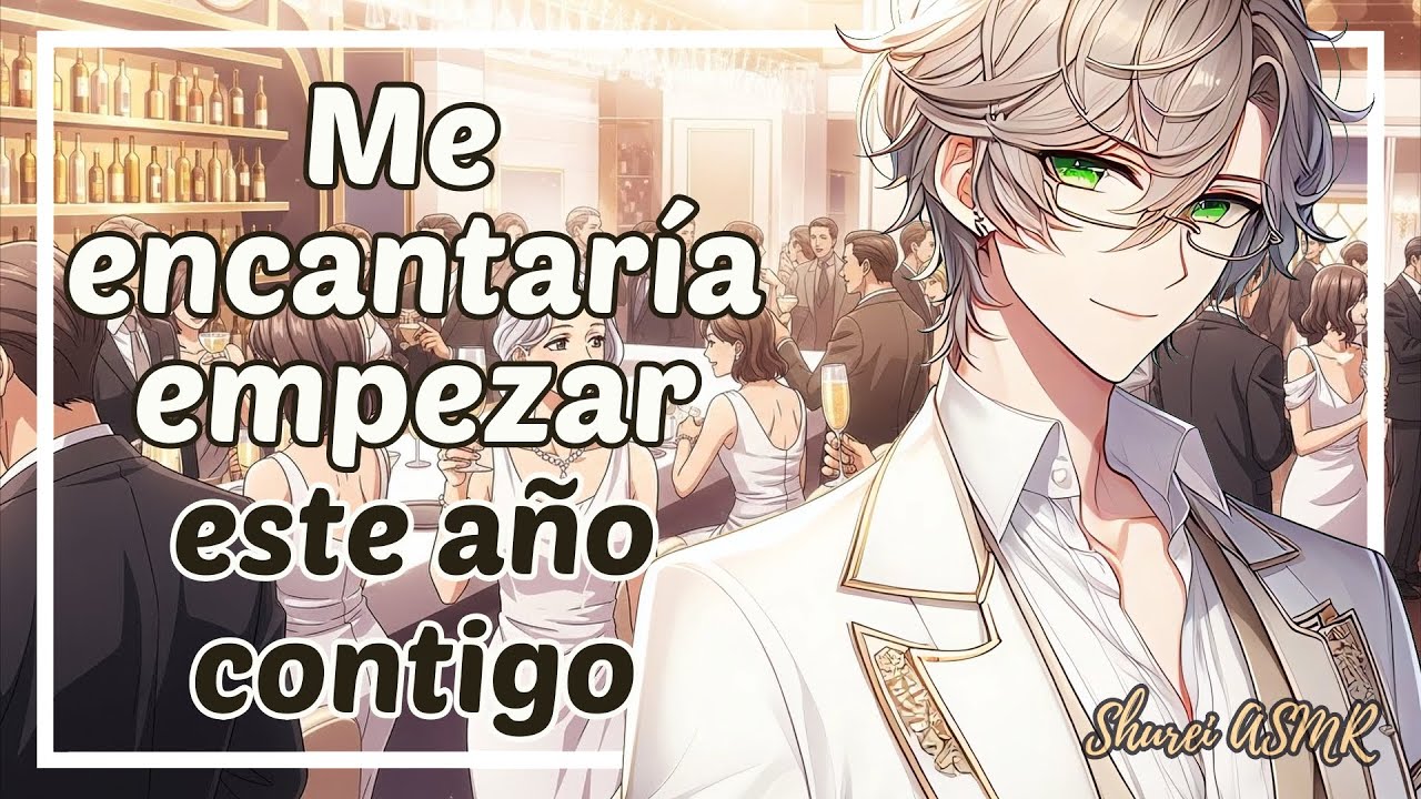 [ASMR] Te dejas robar un beso de un Extraño en Año Nuevo? | M4F Roleplay