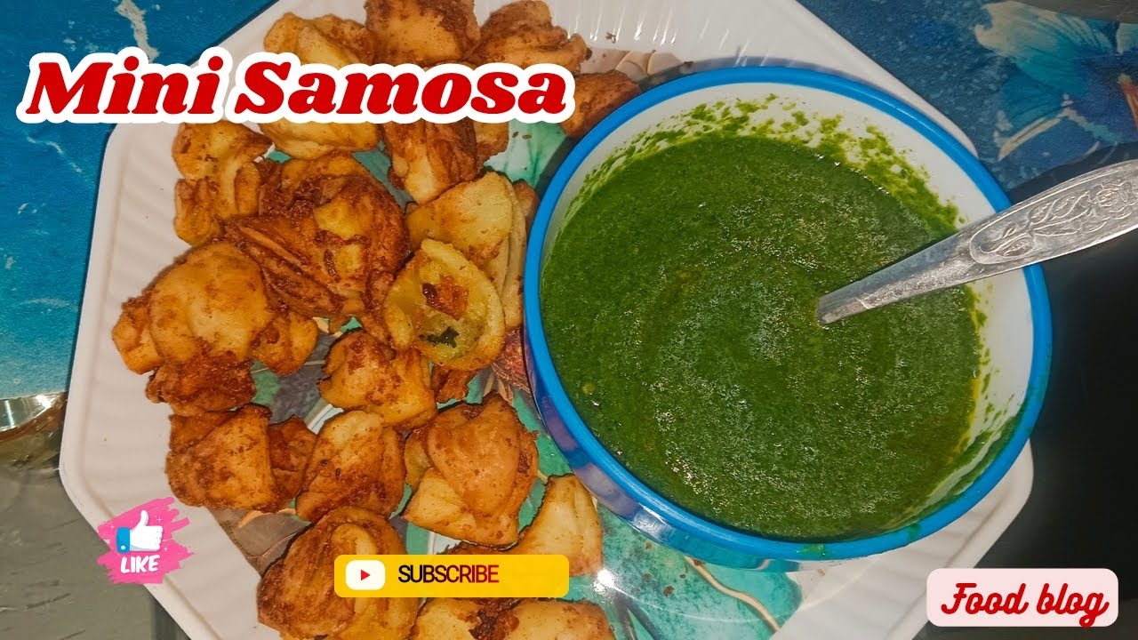 Mini Samosa // Very Tasty And Easy To Make