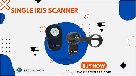 Single IRIS Scanner | IriTech MK2120U | MANTRA MIS100 V2