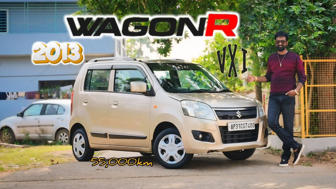 Rajesh cars kakinada ☎️ 8008376665 wagon VXI 2013 model 55,000km full ...