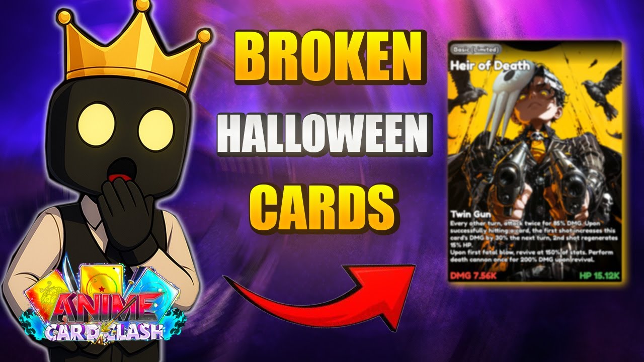 (6+ млн. просмотров) Это обновление к Хэллоуину просто БЕЗУМИЕ в плане карточных битв в стиле ани...