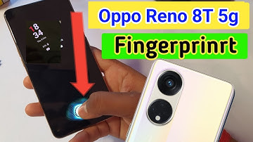 oppo reno 8t 5g display fingerprint sensor setting/oppo reno 8t fingerprint screen lock/fingerprint