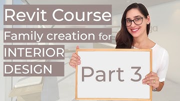 Basic Revit Family creation for Interior Designers Course - 3. Reference Planes and Parameters