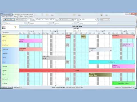 Demo Zeitplanungsoftware PlanningPME