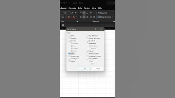Excel Tricks: Highlight & Fill Blank Cells #excelfansonly #exceltips #excel