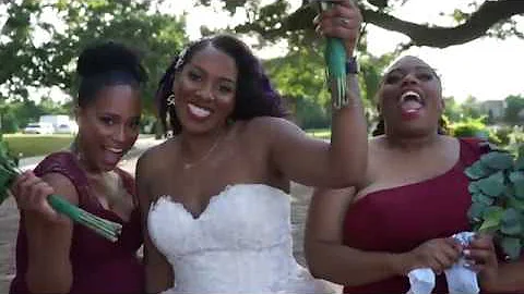 Joiya and Lawrence Forrester wedding