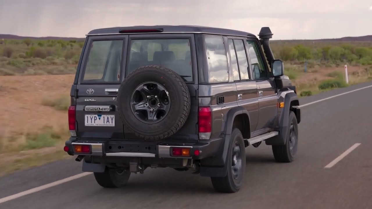 2024 Toyota LandCruiser 70 Series GXL Driving Video - YouTube