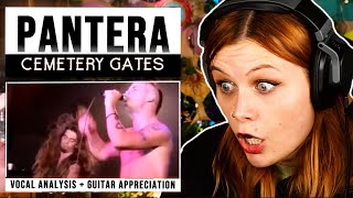 Vocal Coach 1st Reaction to PANTERA - “CEMETERY GATES”