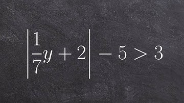 Solving an absolute value inequality by rewriting as a compound inequality