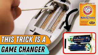 How to Clean Corrosion from Alkaline Battery Terminals Easily