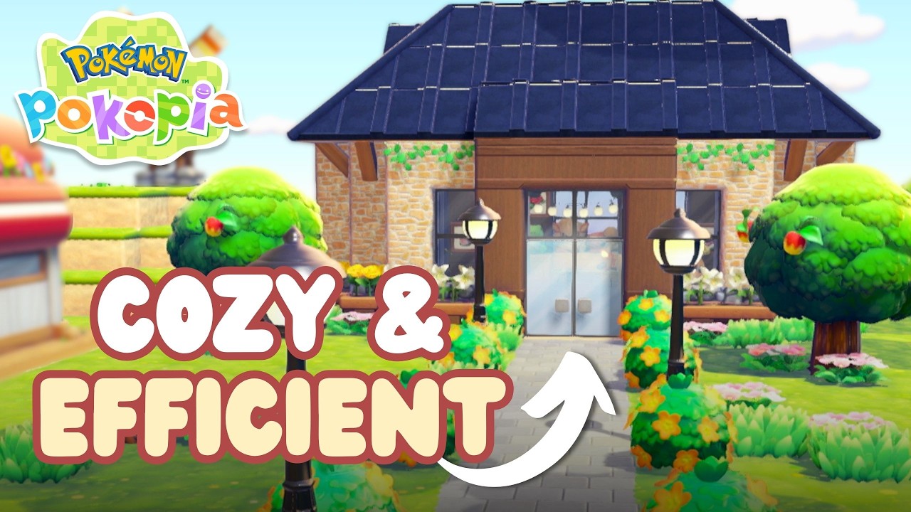 The PERFECT Cozy Storage House Design in Pokémon Pokopia | Full ...