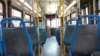 CTA On Board Riding 2007 New Flyer D40LF Bus 1462 on Route 44 Wallace/Racine to 87th Street