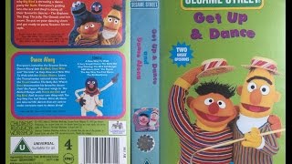 Sesame Street - Get Up and Dance & Dance Along (1998, UK VHS)