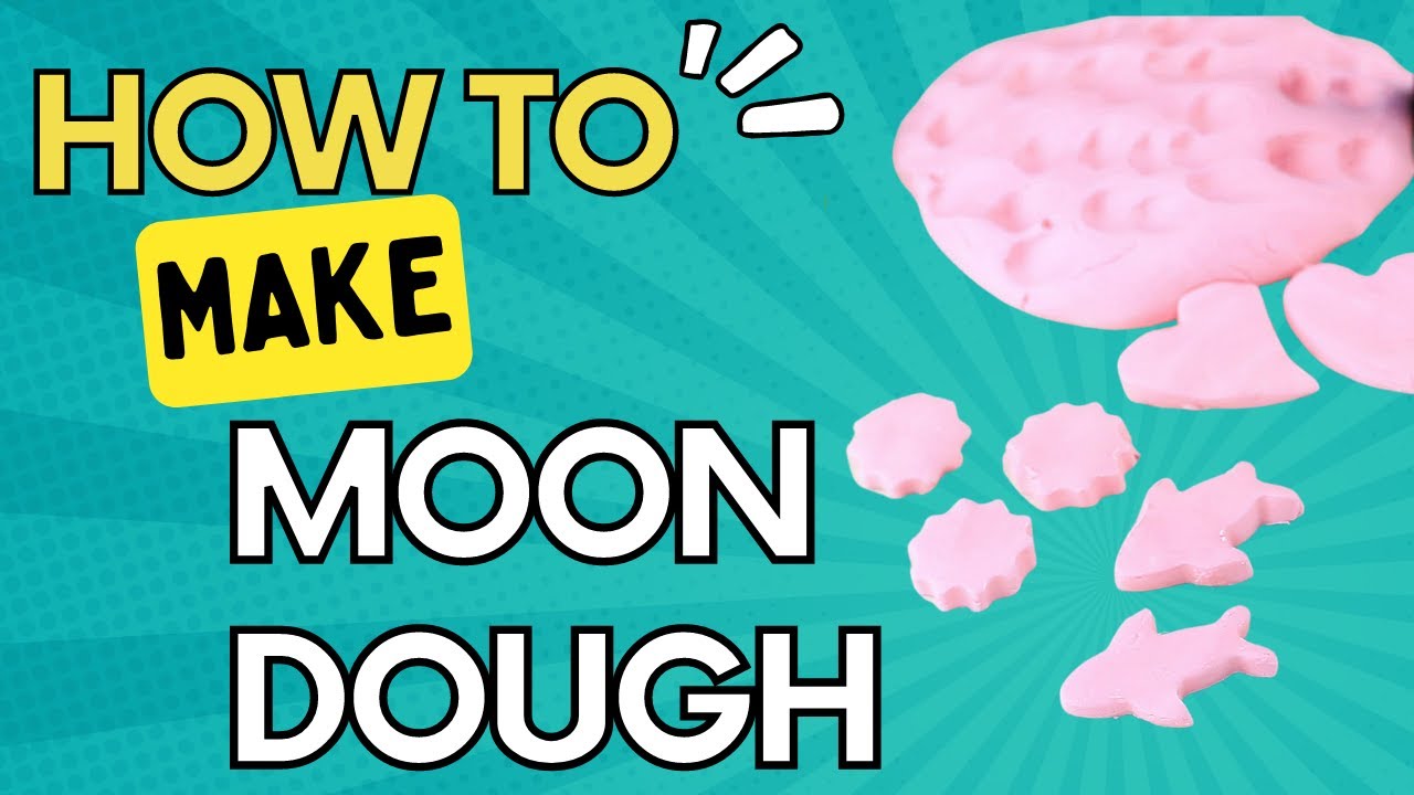 Moon Dough | Homemade Play Dough Recipe - YouTube