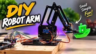 Building a Mini 4-DOF Robot Arm with Arduino
