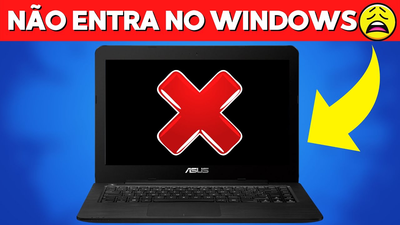 Notebook Asus N o Inicia Windows 7 Aplique 3 SIMPLES PASSOS Para Faz 