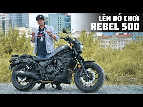 Video TRÊN TAY Honda Rebel 500 gắn thêm đồ chơi | ngầu và... - youtube